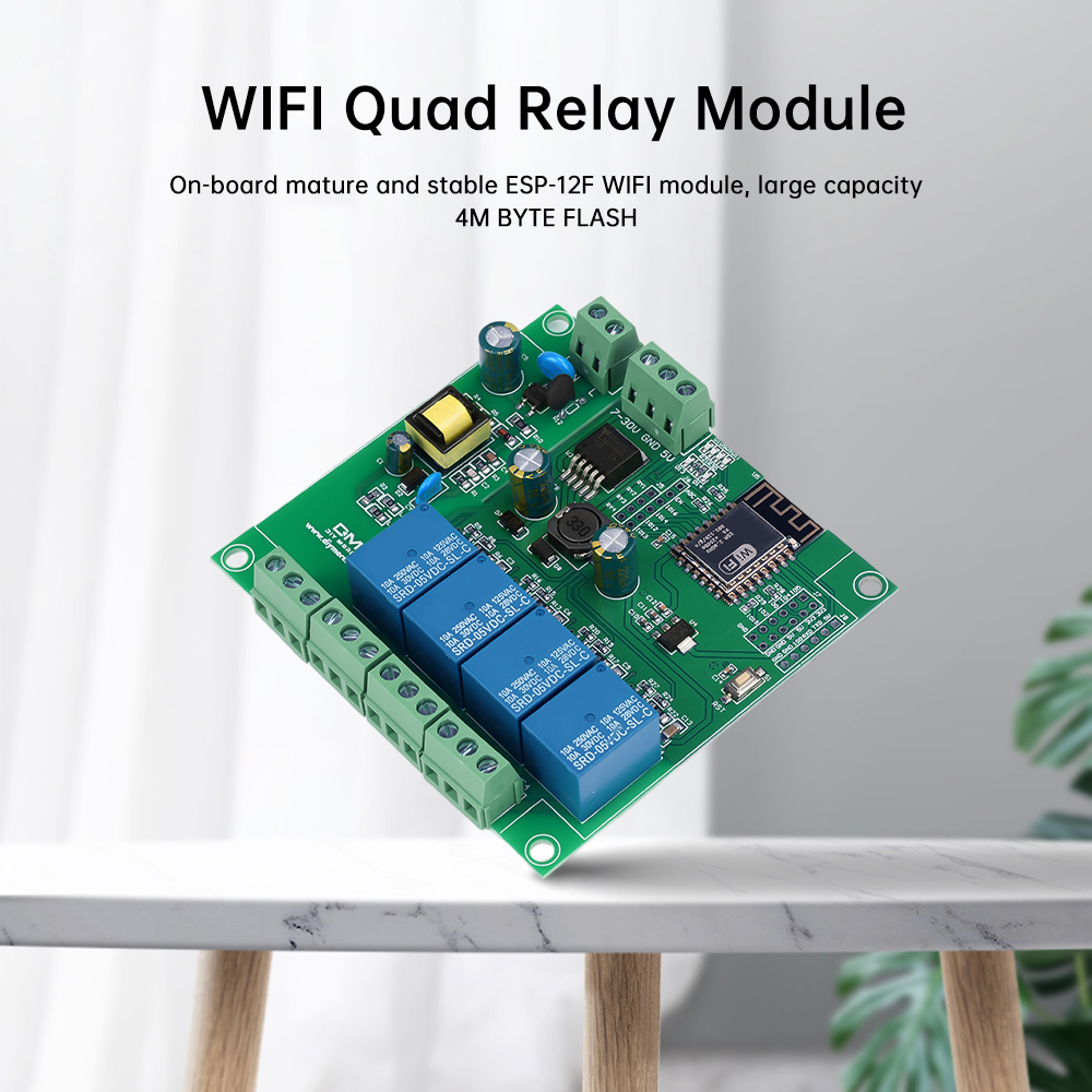 Esp8266 Relay Module - Relay Module WiFi 4‑Channel ESP8266 Development