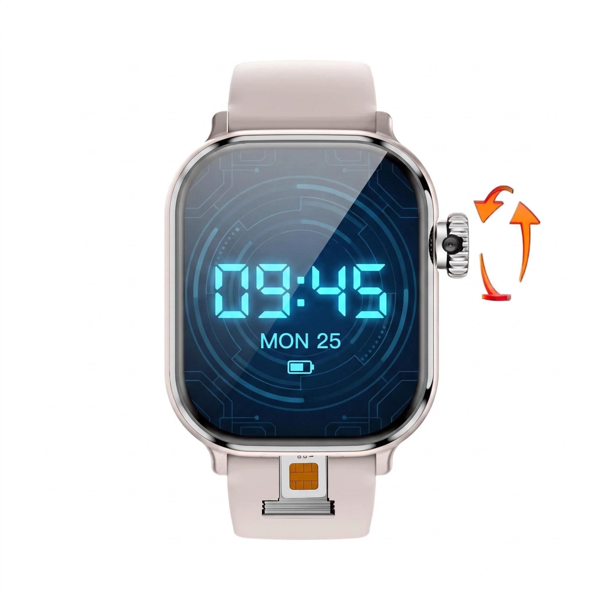 Wifi Thermostat - 32GB+512GB Smartwatch 5G LTE Android 12.0