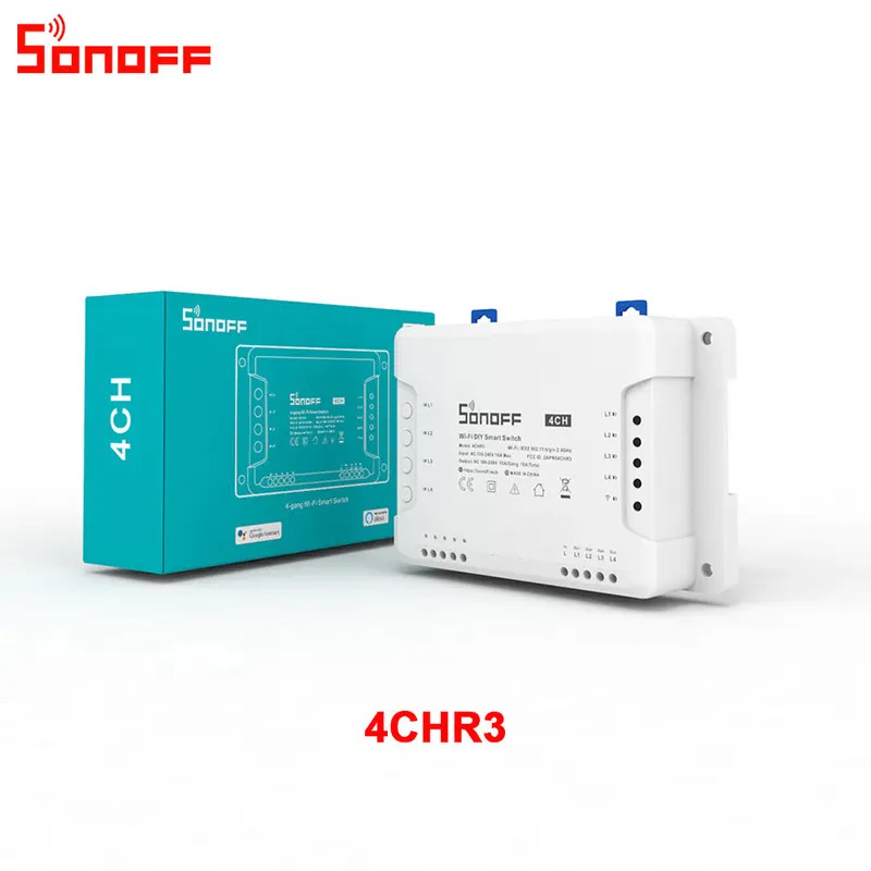 Sonoff 4CHR3 Smart Wifi Switch - Smart Light Switch Wifi review and price