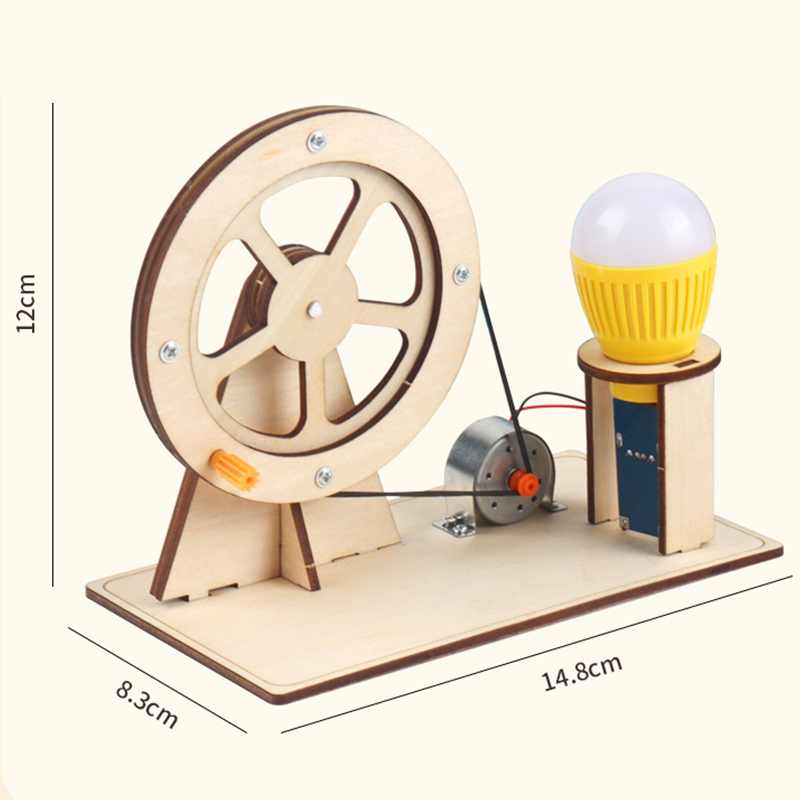 Wooden Hand Generator Kids Sci - Stem Robotics Kit review and price