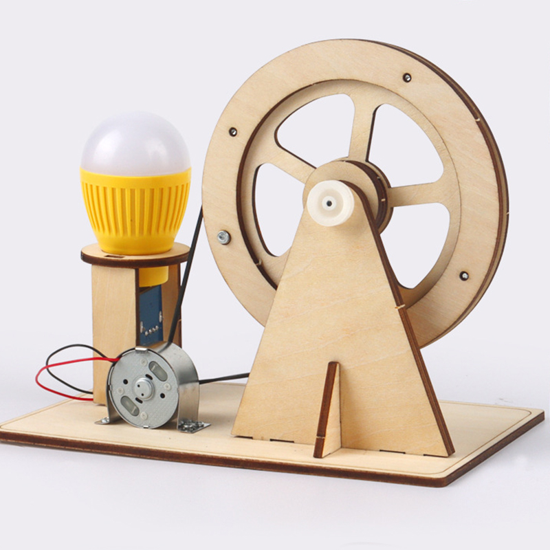 Wooden Hand Generator Kids Sci - Stem Robotics Kit review and price