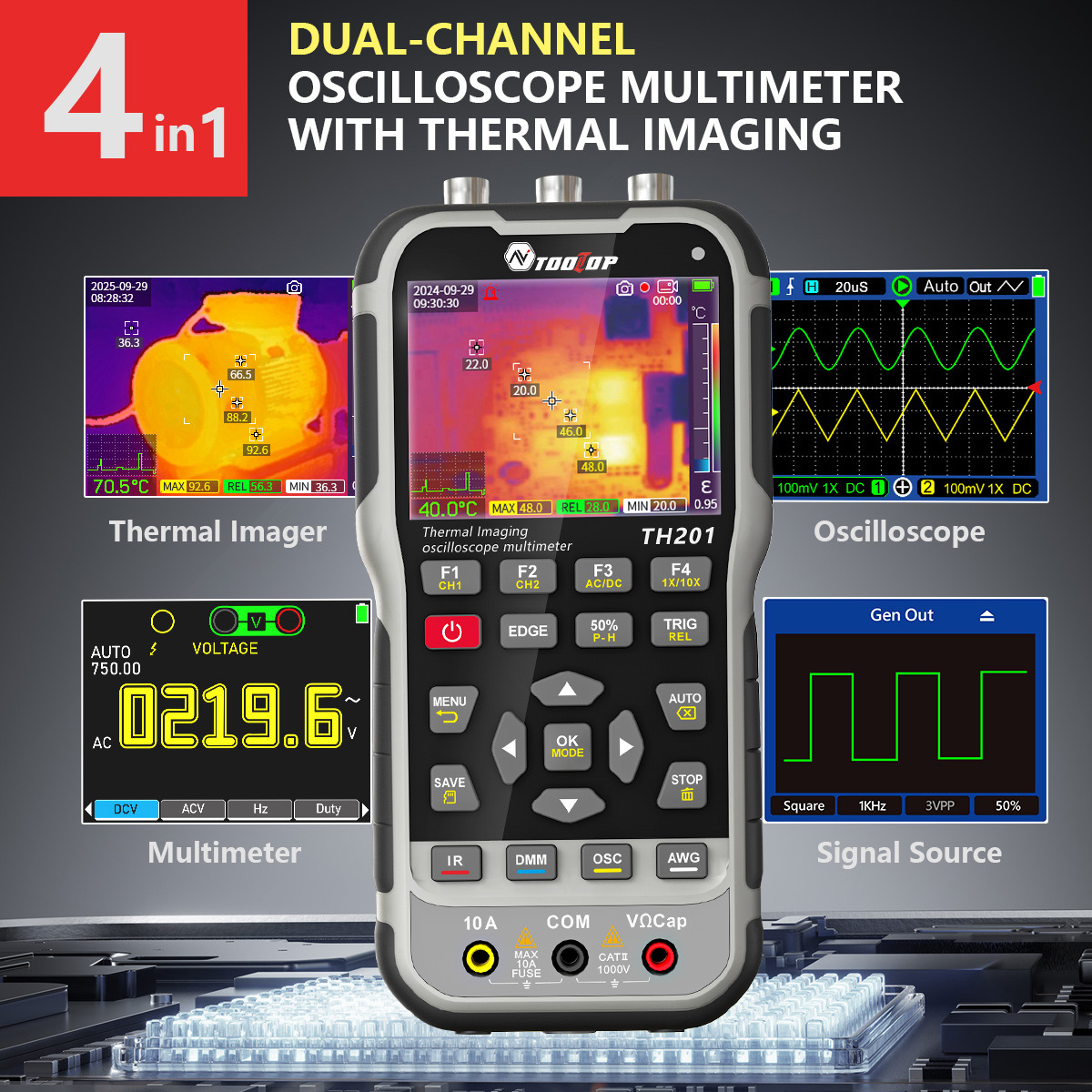 TOOLTOP TH201 4in1 Thermal Ima - Microcontroller Kit review and price
