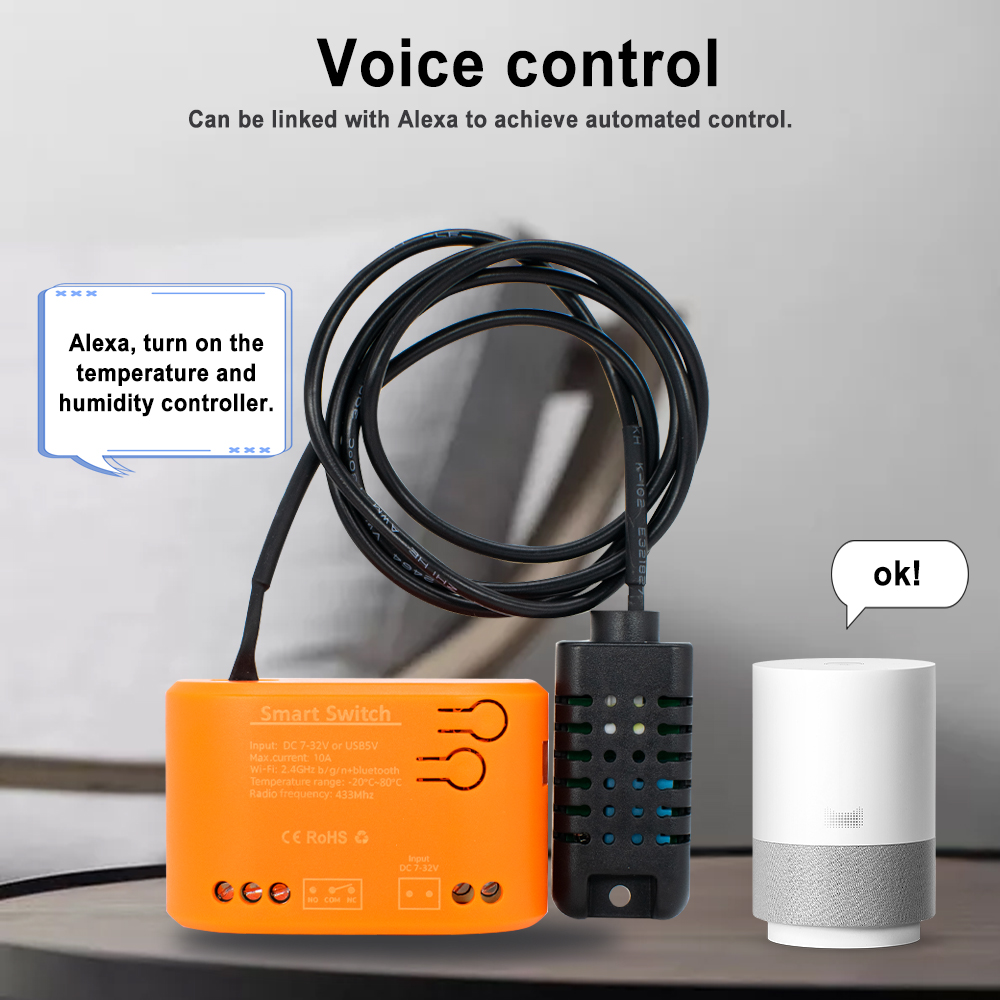 Tuya WiFi Temperature Humidity - Wifi Thermostat review and price