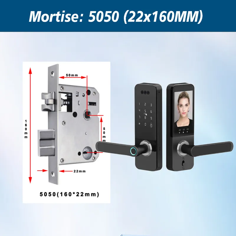 Household Facial Recognition L - Smart Door Lock Wifi review and price