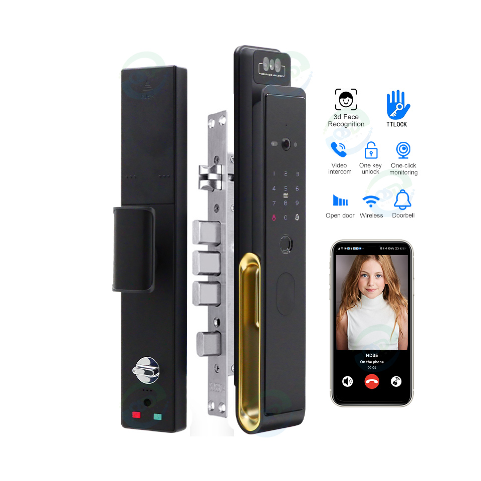 WiFi Video Intercom Face Door  - Smart Door Lock Wifi review and price