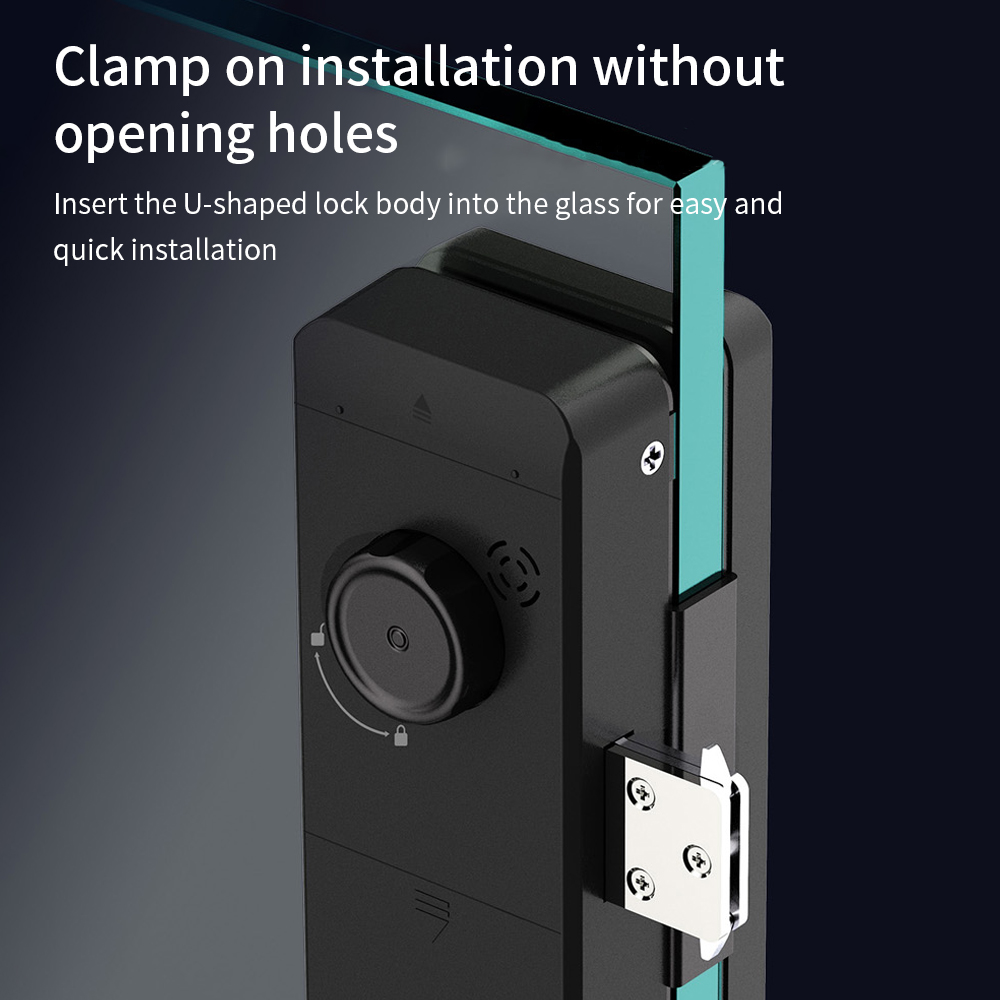 TTLOCK Smart Glass Lock Finger - Smart Door Lock Wifi review and price